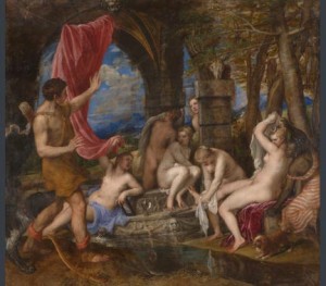 Figure 7: Titian, 'Diana and Actaeon', 1556-59 © The National Gallery London / The National Galleries of Scotland 