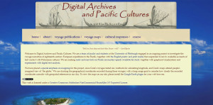 Digital Archive and Pacific Cultures