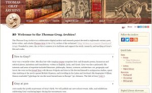 Thomas Gray Archive